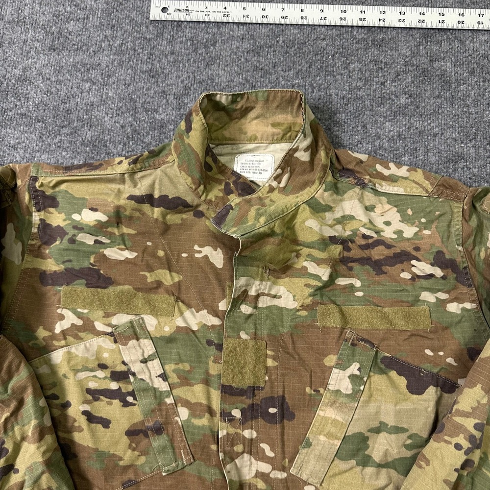 US Military ACU Coat Mens XL OCP Multicam Army Combat Uniform Ripstop Tactical